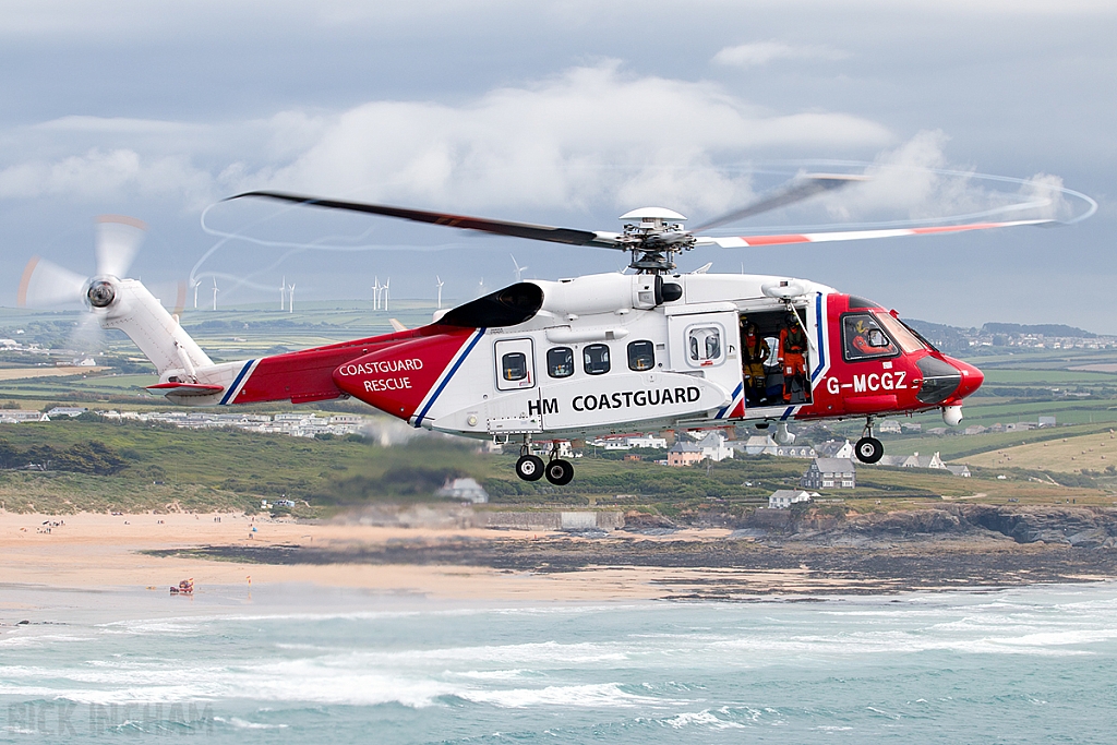 Sikorsky S-92A - G-MCGZ - Coast Guard