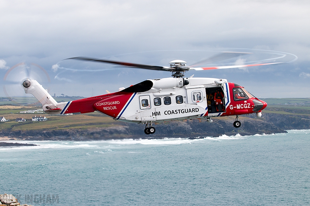 Sikorsky S-92A - G-MCGZ - Coast Guard