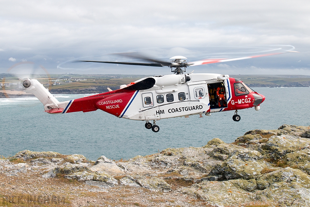 Sikorsky S-92A - G-MCGZ - Coast Guard