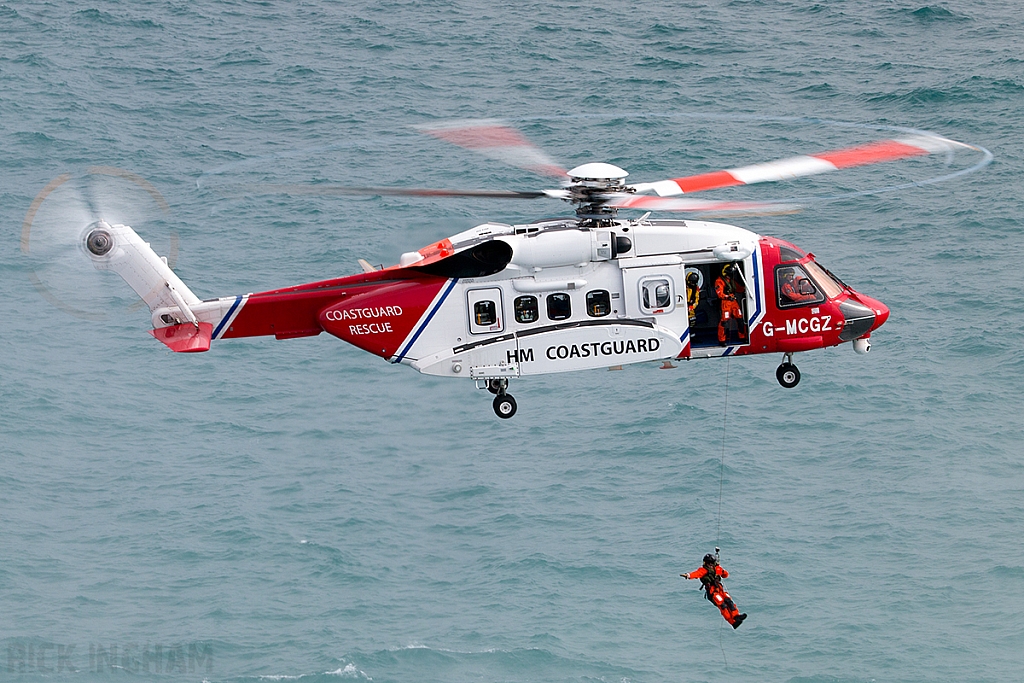 Sikorsky S-92A - G-MCGZ - Coast Guard