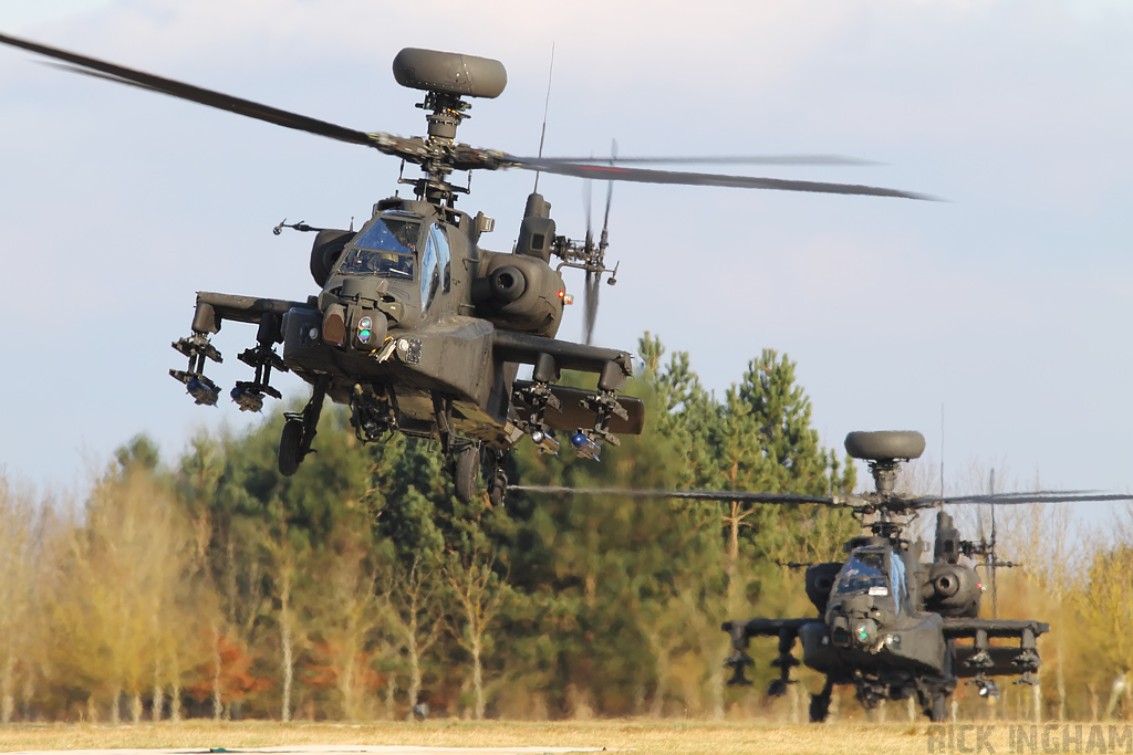 Westland Apache AH1 - ZJ211 and ZJ199 - AAC