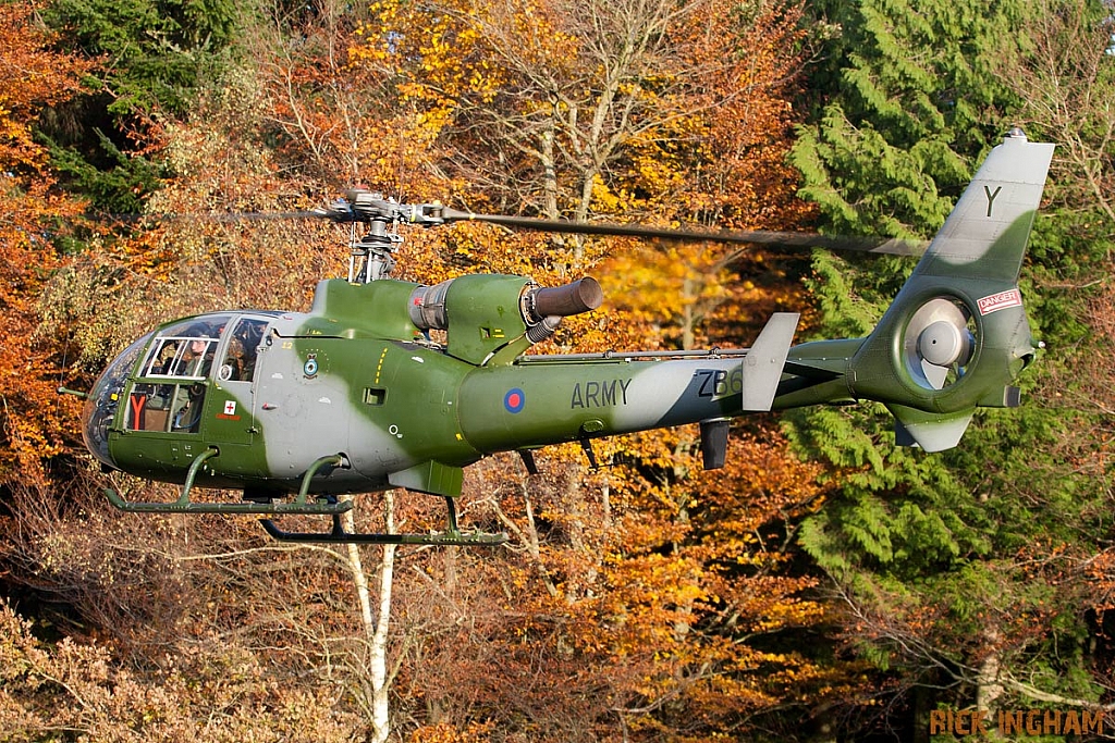 Westland Gazelle AH1 - ZB692/Y - AAC