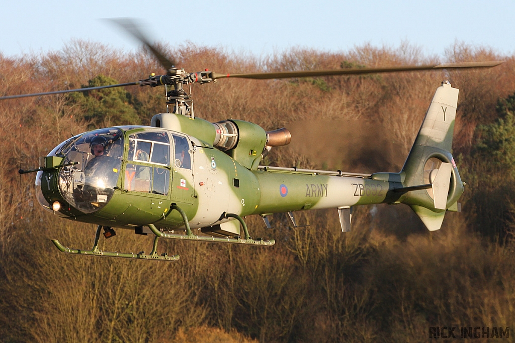 Westland Gazelle AH1 - ZB692/Y - AAC