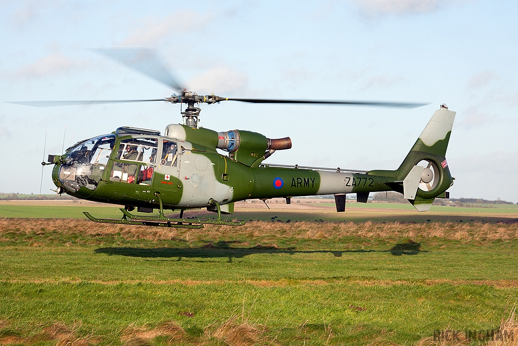 Westland Gazelle AH1 - ZA772 - AAC