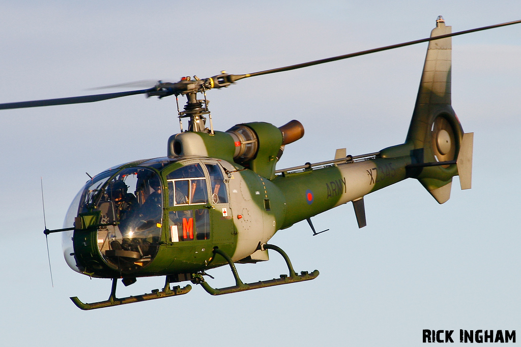 Westland Gazelle AH1 - XZ345/M - AAC