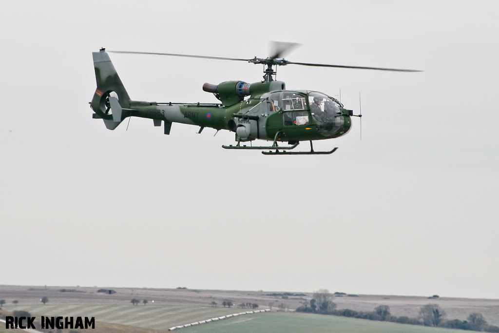 Westland Gazelle AH1 - ZB683 - AAC