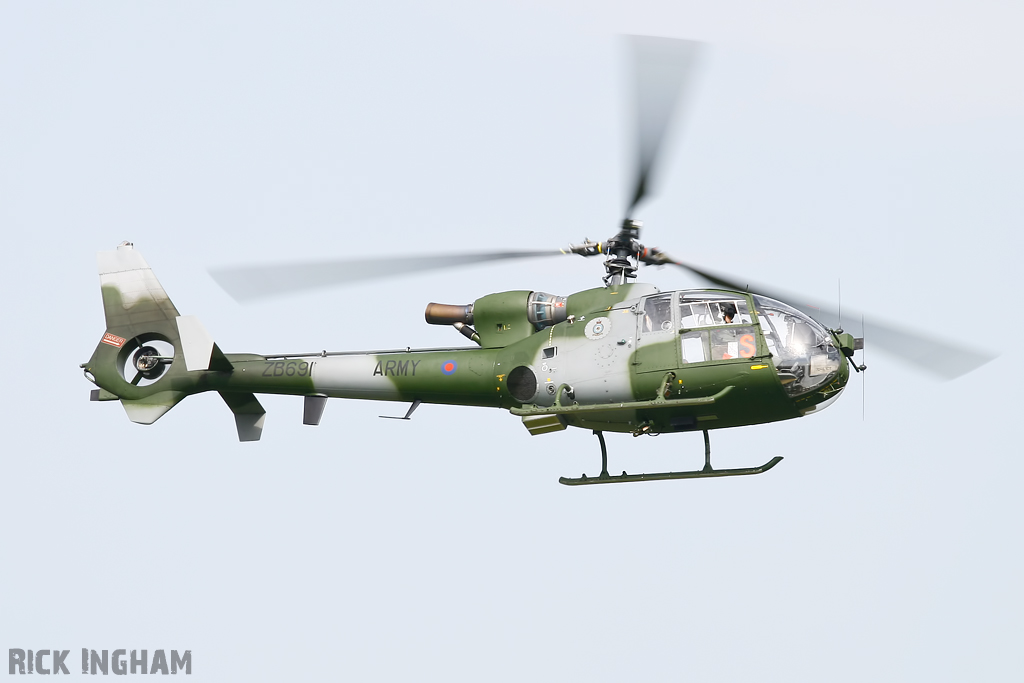 Westland Gazelle AH1 - ZB691/S - AAC