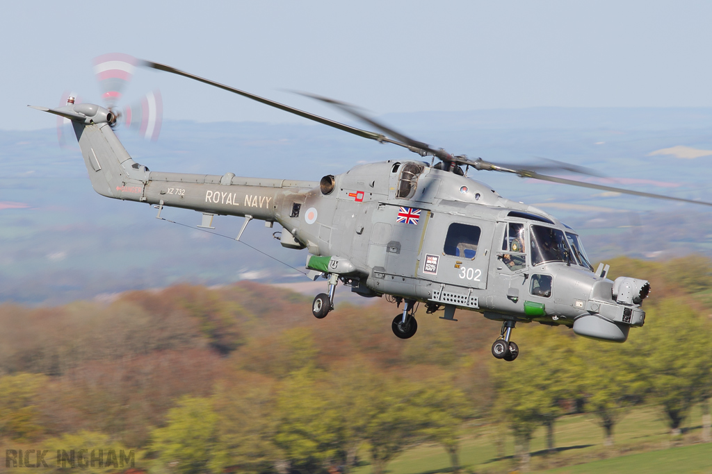 Westland Lynx HMA8 - XZ732/302 - Royal Navy