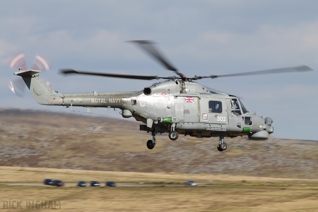 Westland Lynx HMA8 - XZ732/302 - Royal Navy