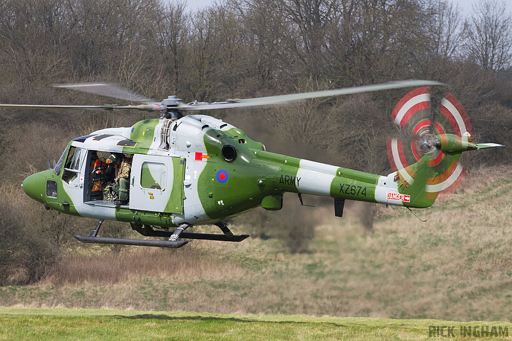 Westland Lynx AH7 - XZ674 - AAC