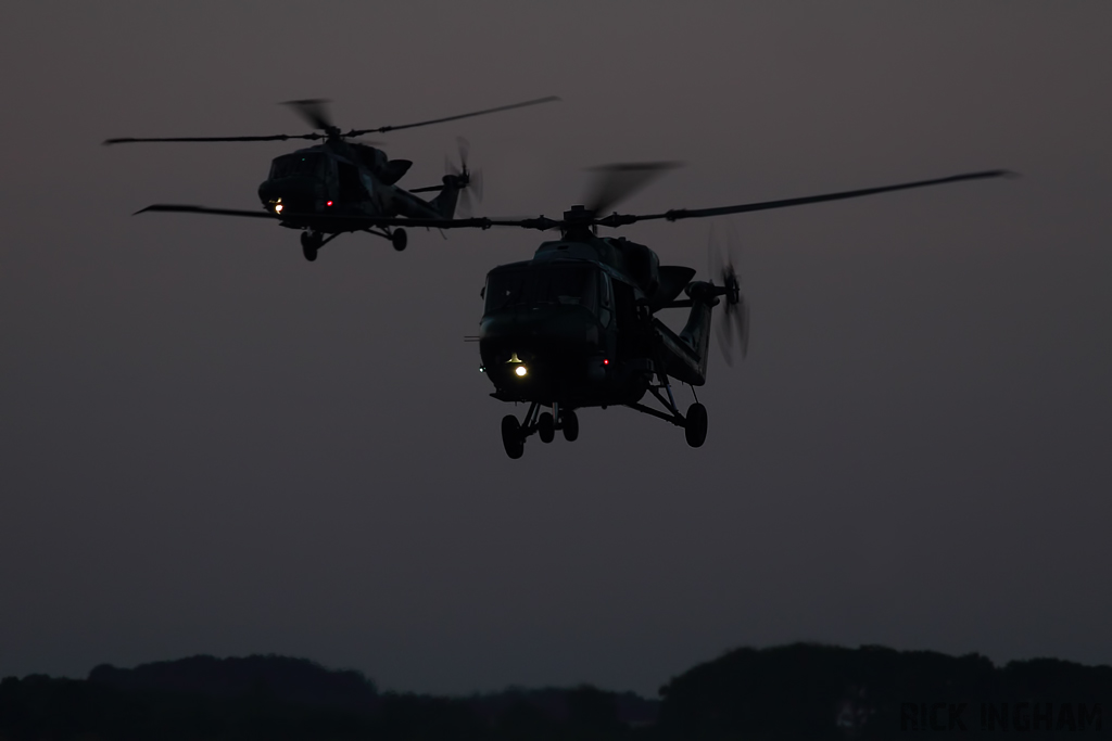 Westland Lynx AH9A - ZF537 + ZF538 - AAC