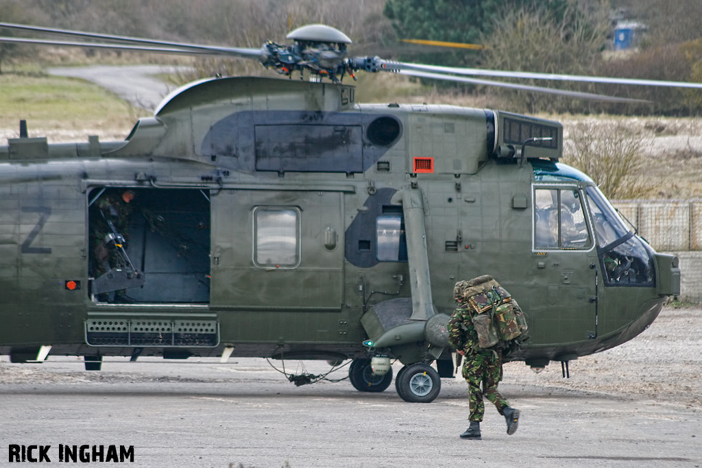 Westland Sea King HC4 - ZF120/Z  - Royal Navy