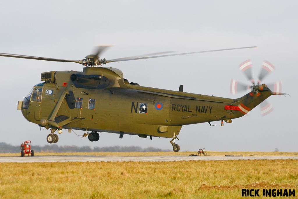 Westland Sea King HC4 - ZA291/N - Royal Navy