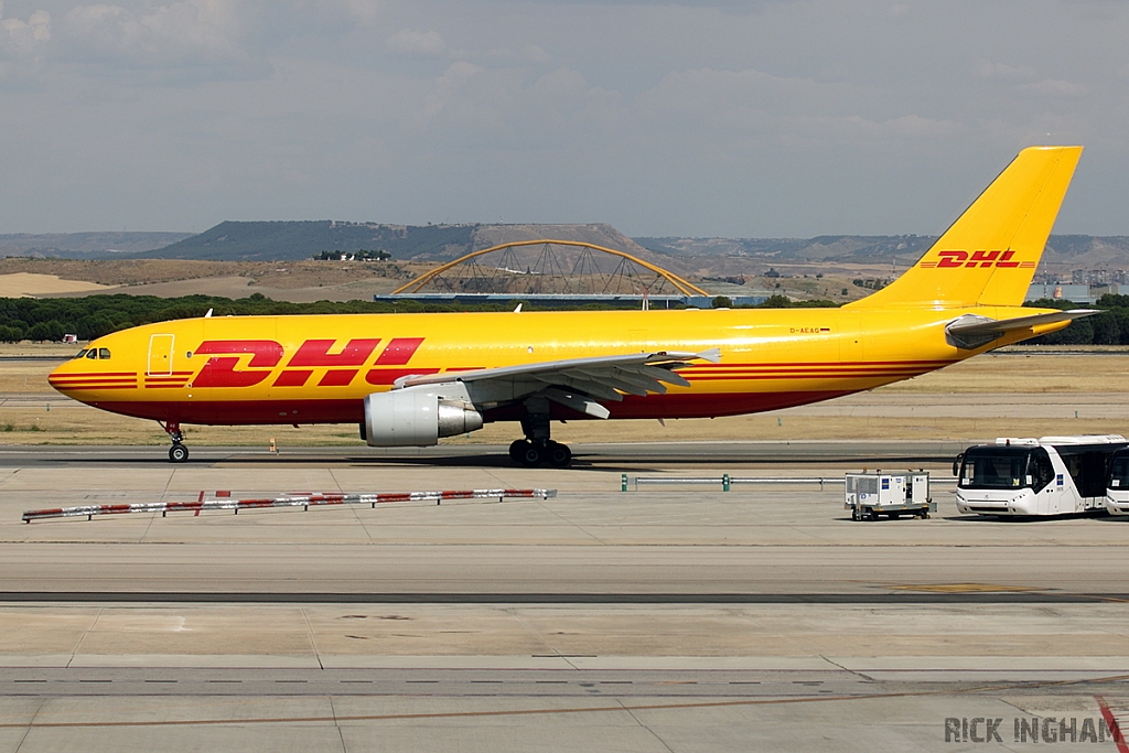 Airbus A300B4-622R(F) - D-AEAQ - DHL