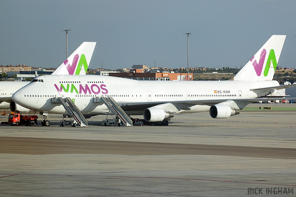 Boeing 747-412 - EC-KSM - Wamos Air