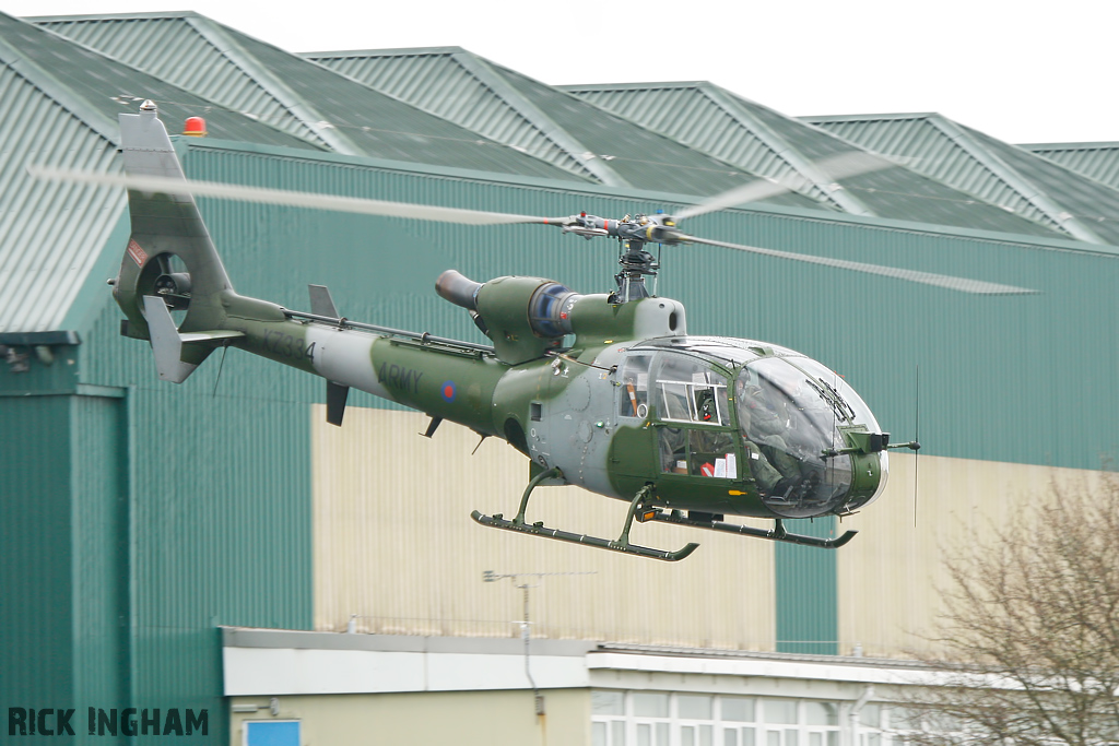 Westland Gazelle AH1 - XZ334 - AAC