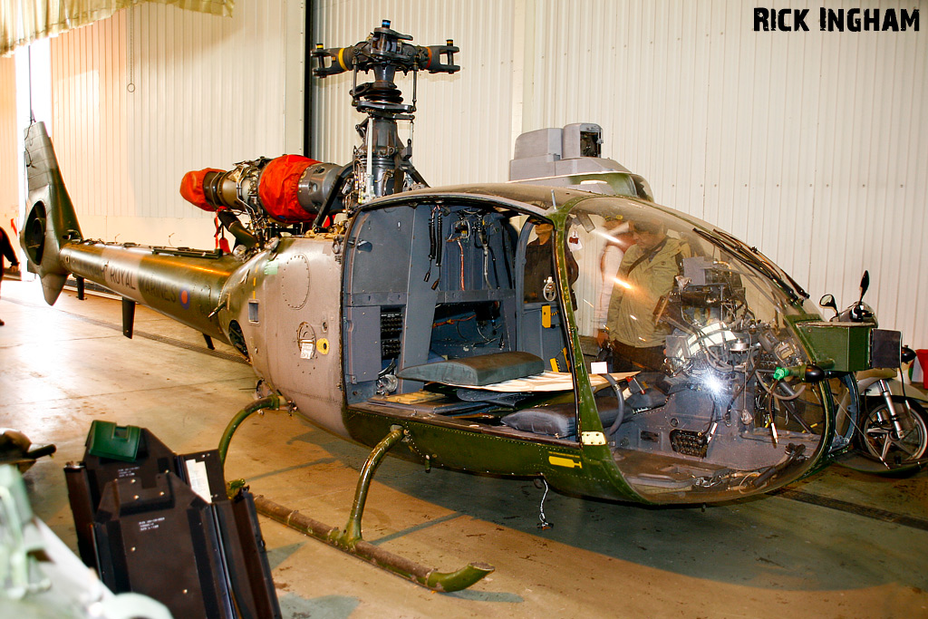 Westland Gazelle AH1 - XW849 - Royal Marines