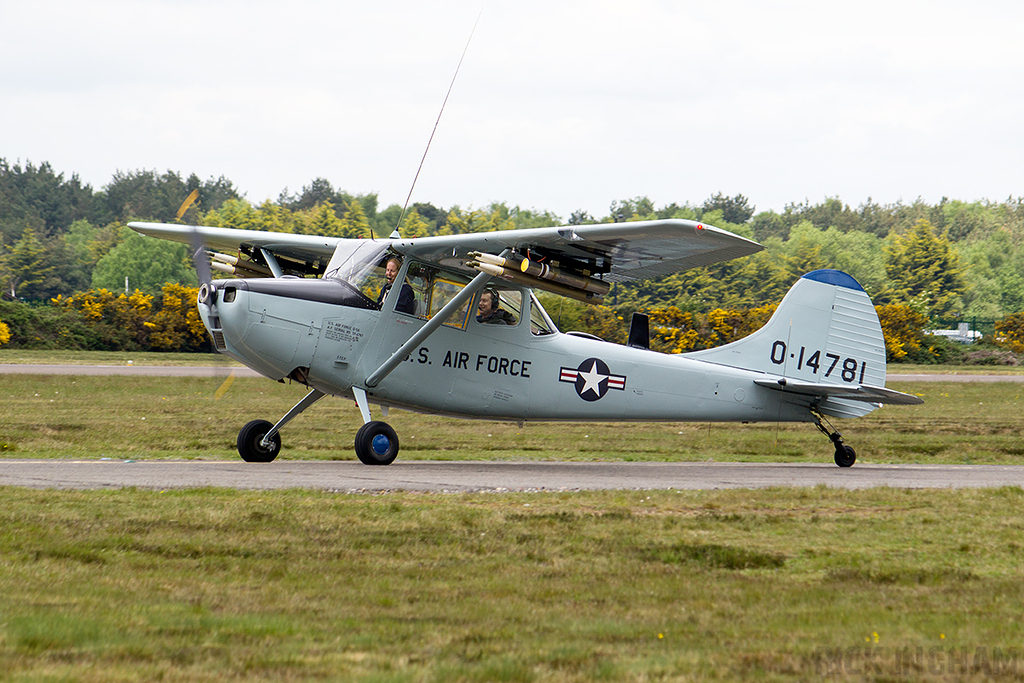 Cessna O-1A Bird Dog - 0-14781 / G-VNAM - USAF