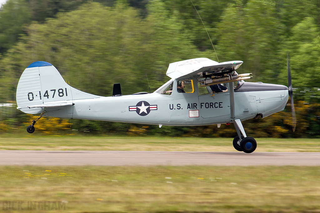 Cessna O-1A Bird Dog - 0-14781 / G-VNAM - USAF