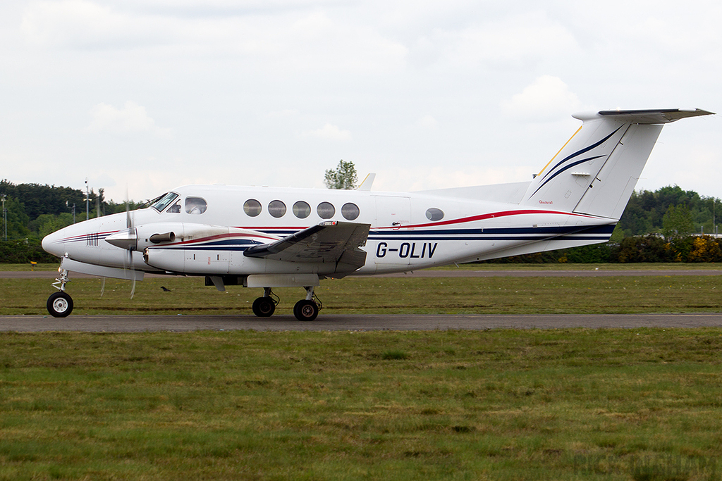 Beech B200 Super King Air - G-OLIV - Dragonfly Aviation Services