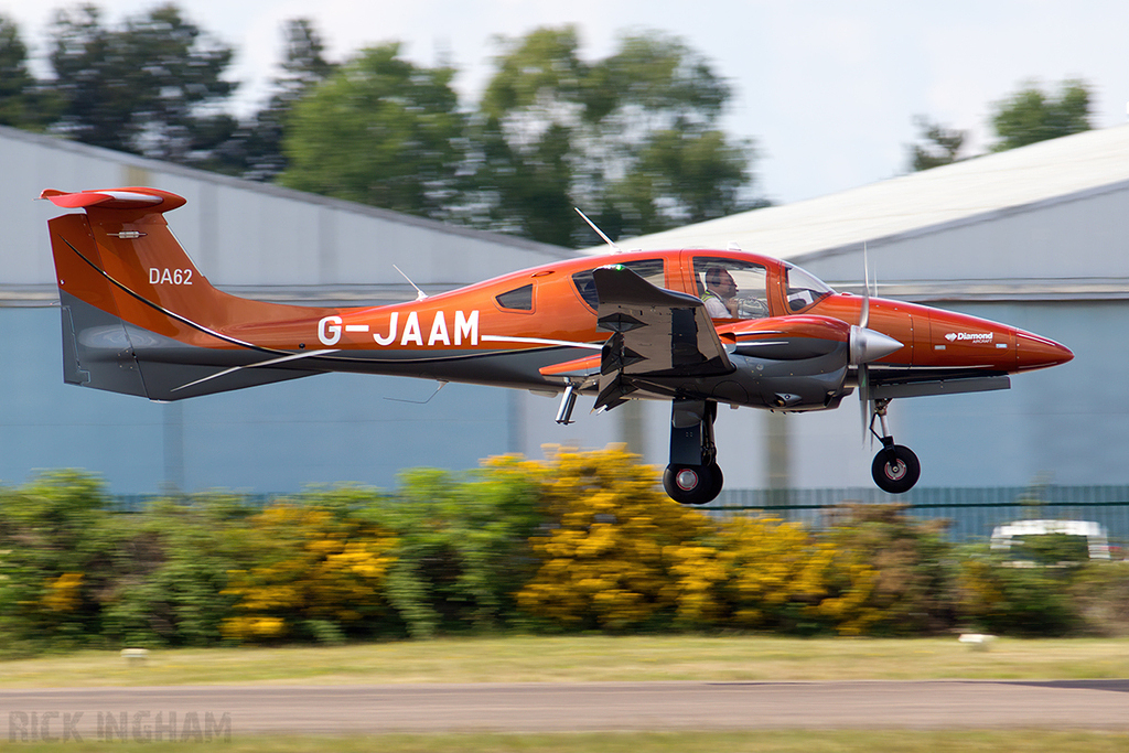 Diamond DA62 - G-JAAM - Fly Private Ltd