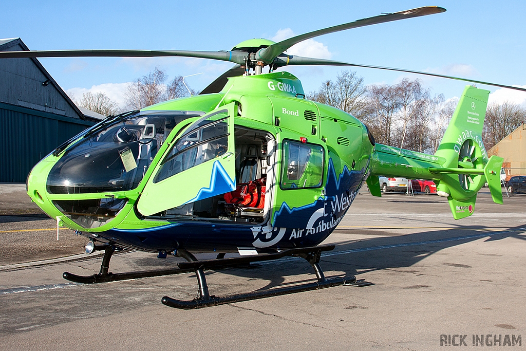 Eurocopter EC135 T2 - G-GWAA - Great Western Air Ambulance