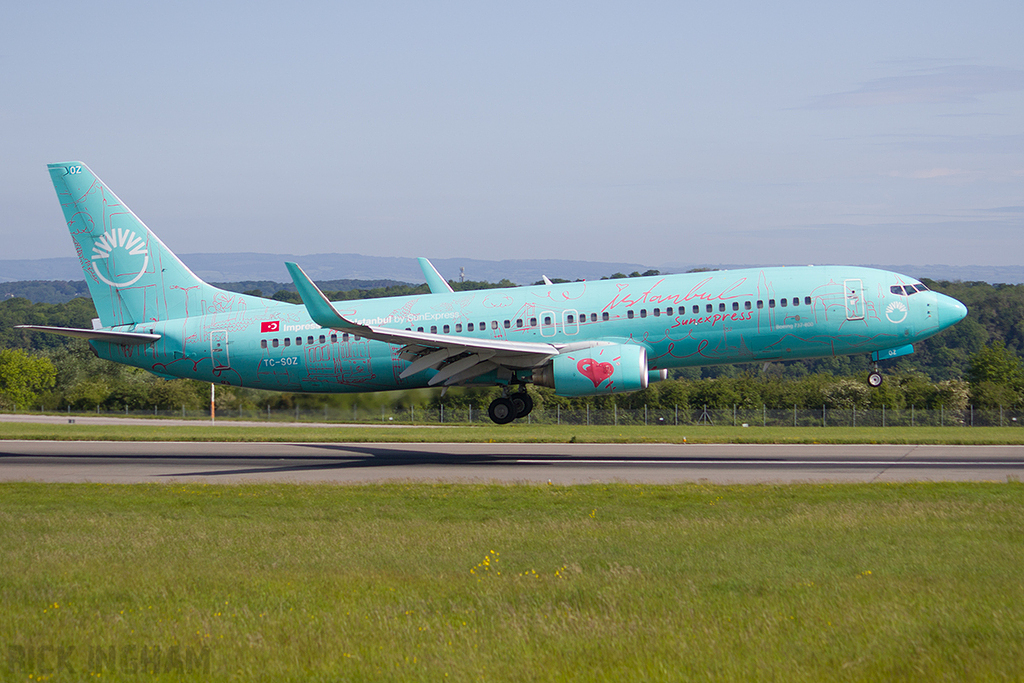 Boeing 737-8HX - TC-SOZ - SunExpress