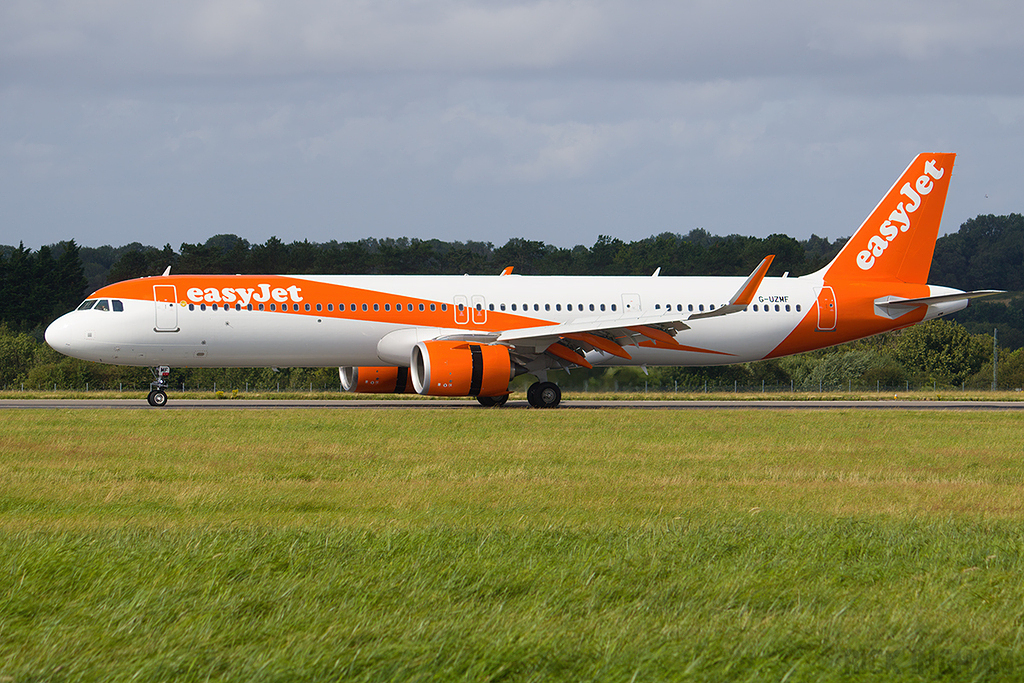 Airbus A321-251NX NEO - G-UZMF - easyJet