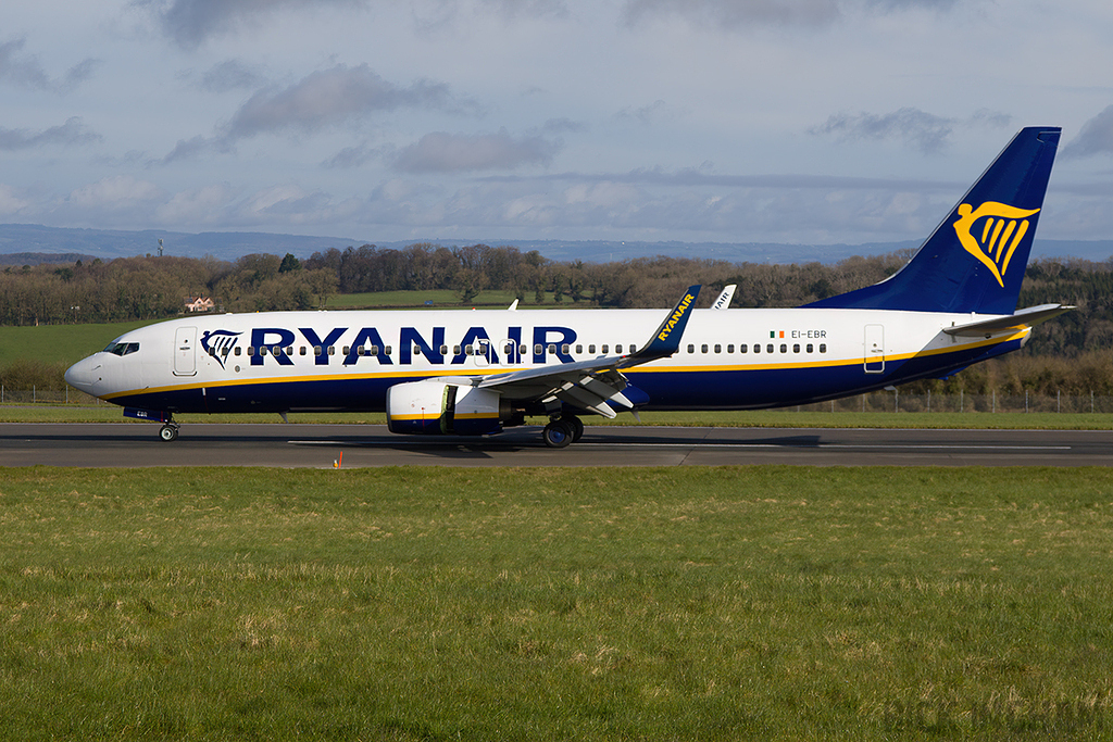 Boeing 737-8AS - EI-EBR - Ryanair