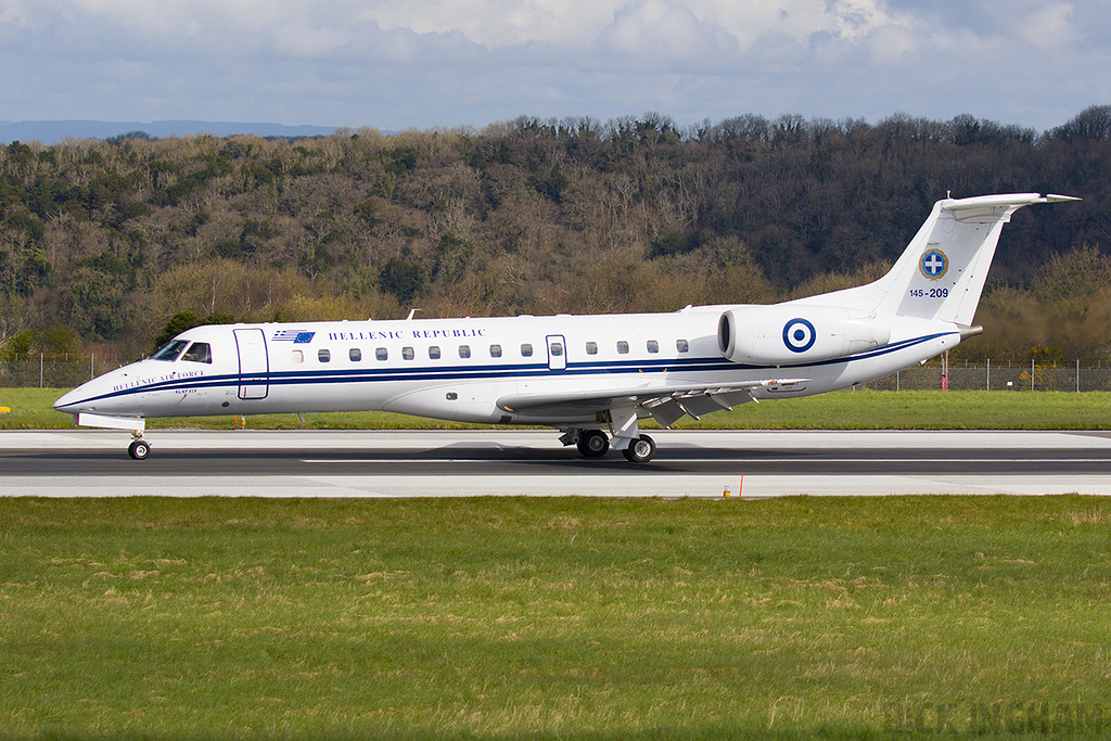 Embraer ERJ-135LR - 145-209 - Hellenic Air Force