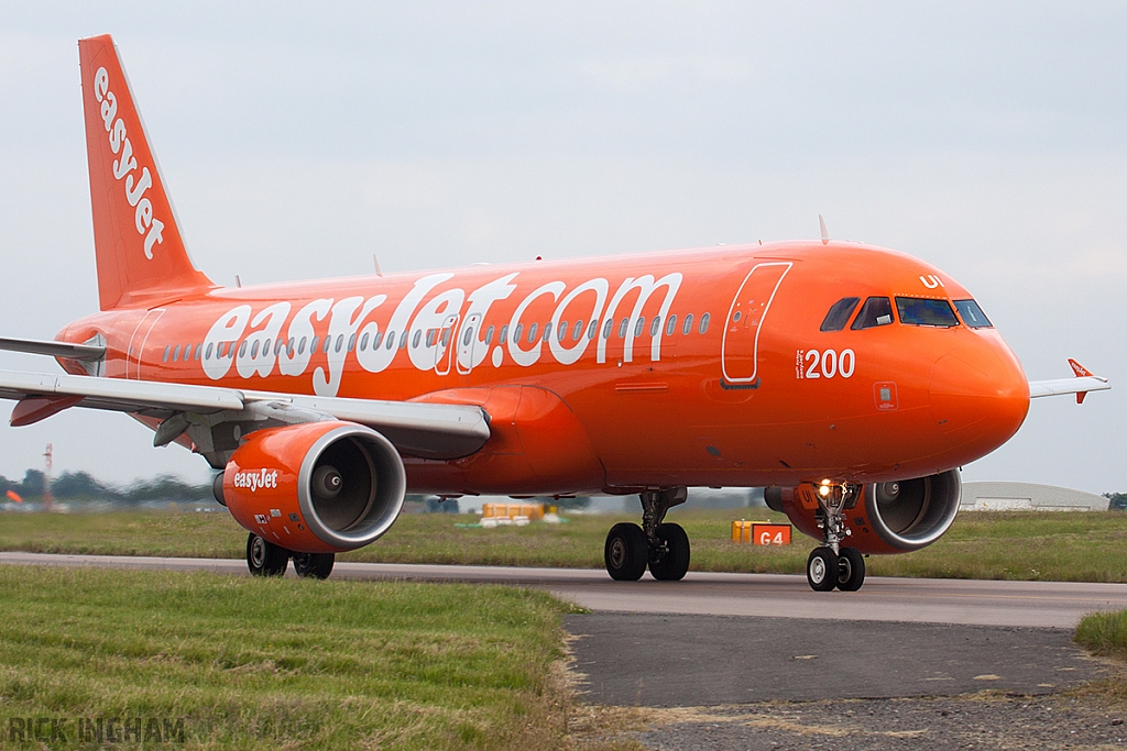 Airbus A320-214 - G-EZUI - EasyJet