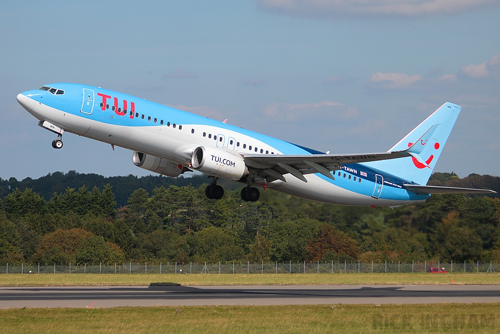Boeing 737-8K5WL - G-TAWN - TUI