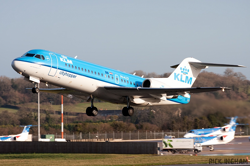 Fokker 70 - PH-KZF - KLM Cityhopper