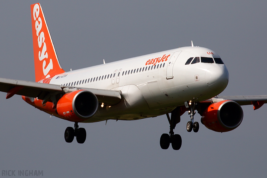 Airbus A320-214 - G-EZUA - EasyJet
