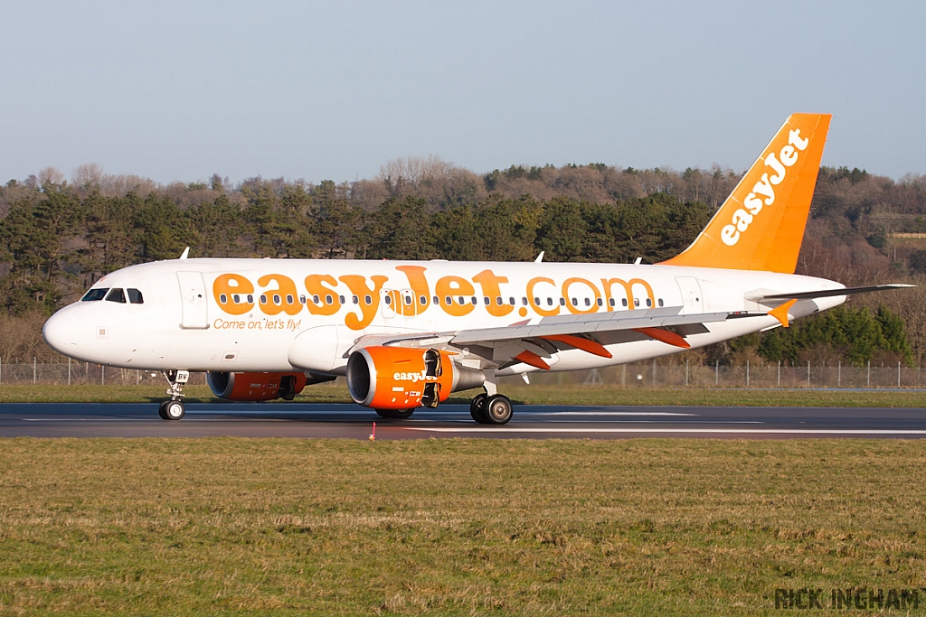 Airbus A319-111 - G-EZBV - EasyJet