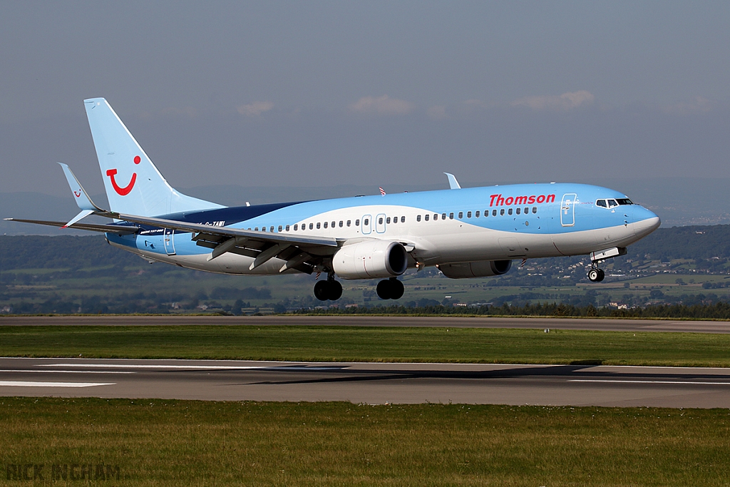 Boeing 737-8K5 - G-TAWI - Thomson