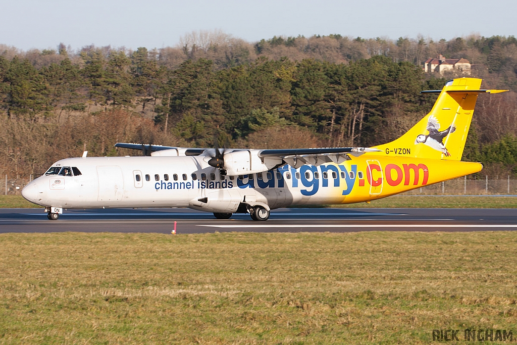 ATR 72-500 - G-VZON - Aurigny Air Services