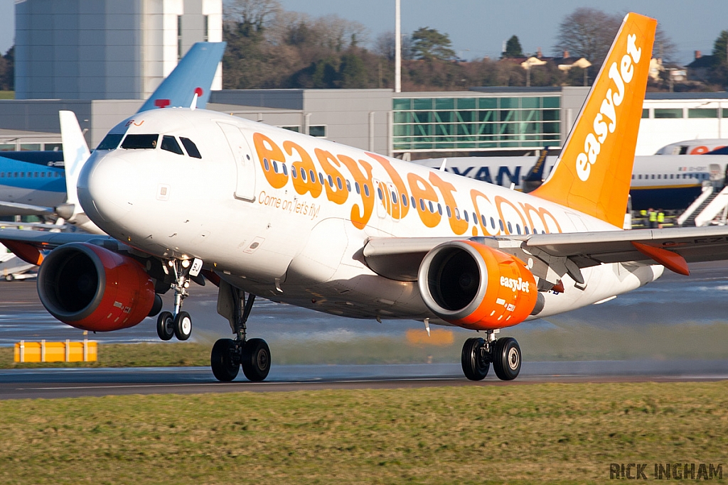 Airbus A319-111 - G-EZBJ - EasyJet