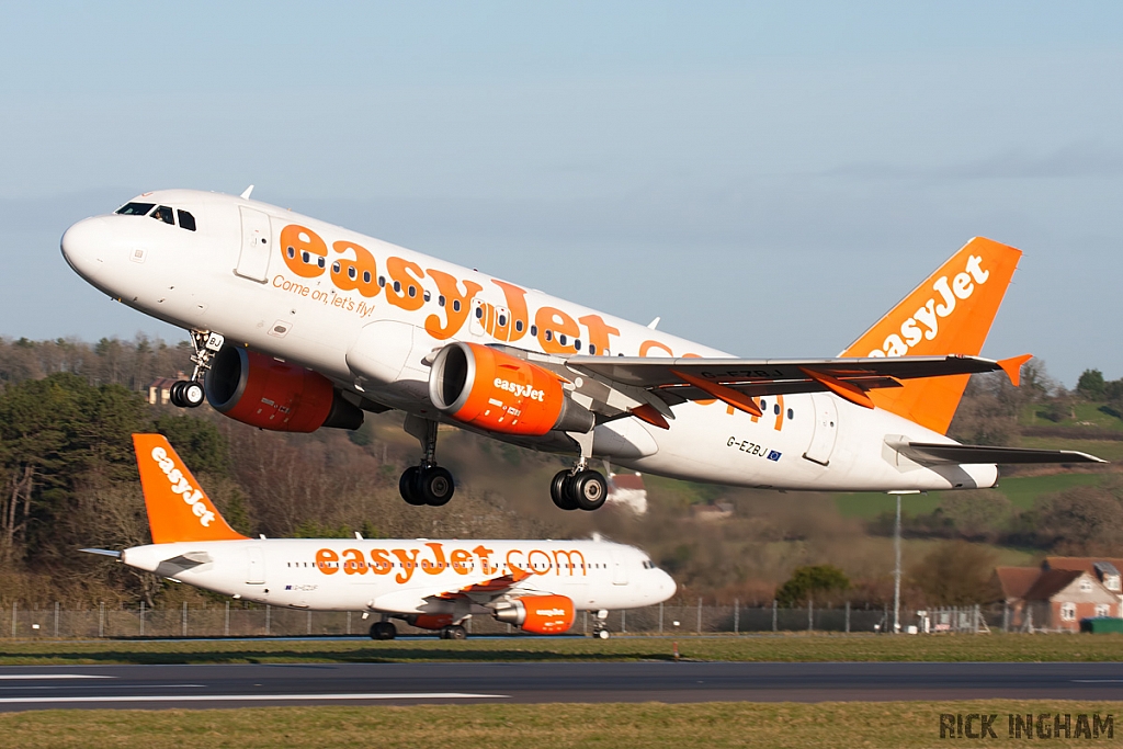 Airbus A319-111 - G-EZBJ - EasyJet