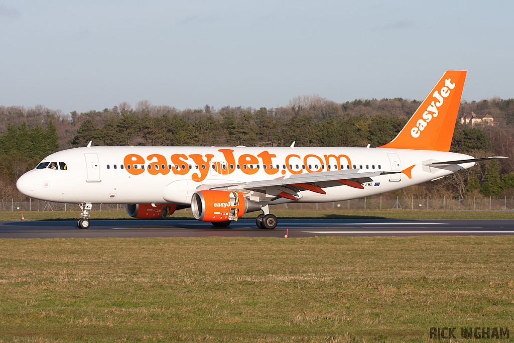 Airbus A320-214 - G-EZWL - EasyJet