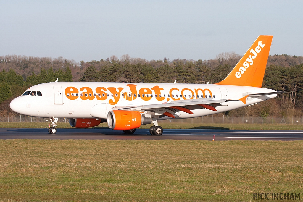 Airbus A319-111 - G-EZFM - EasyJet