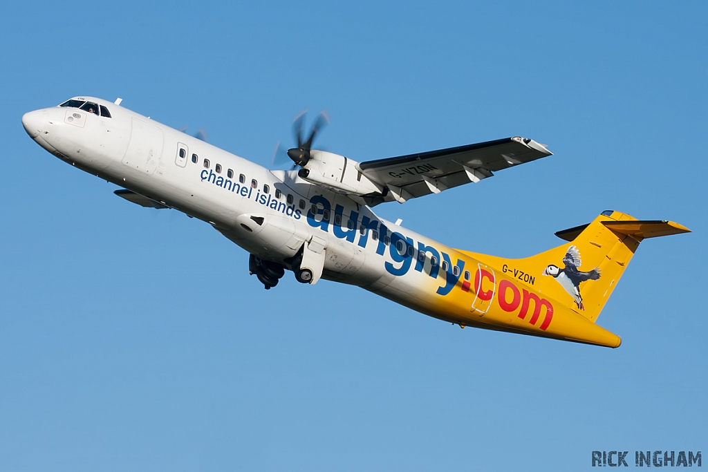 ATR 72-500 - G-VZON - Aurigny Air Services