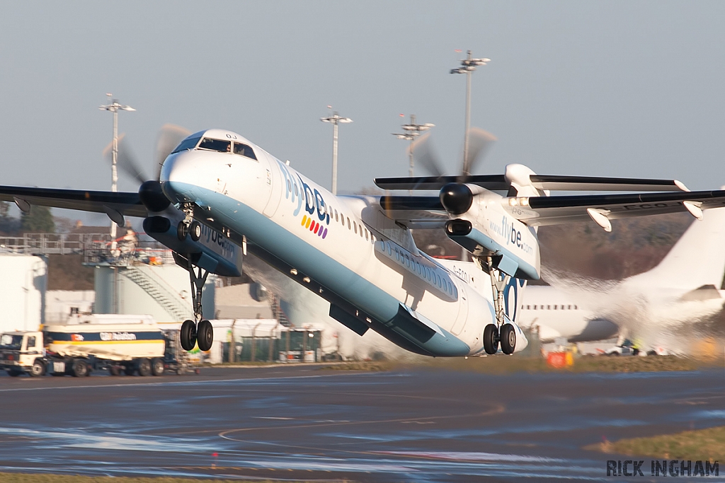 Bombardier Dash 8-Q402 - G-ECOJ - Flybe