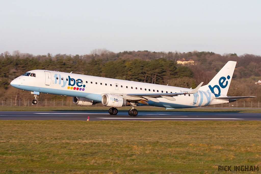 Embraer ERJ-195LR - G-FBED - Flybe