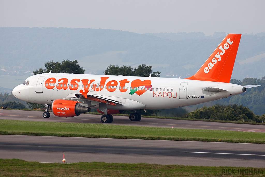 Airbus A319-111 - G-EZEZ - EasyJet