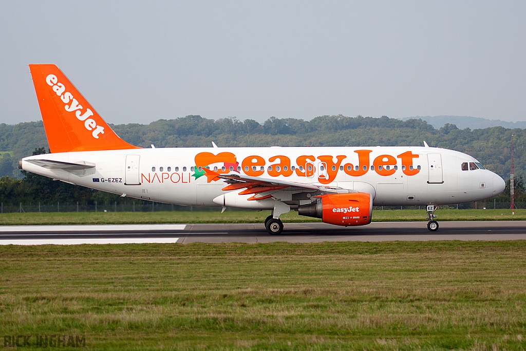 Airbus A319-111 - G-EZEZ - EasyJet