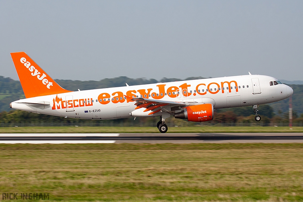 Airbus A320-214 - G-EZUG - EasyJet