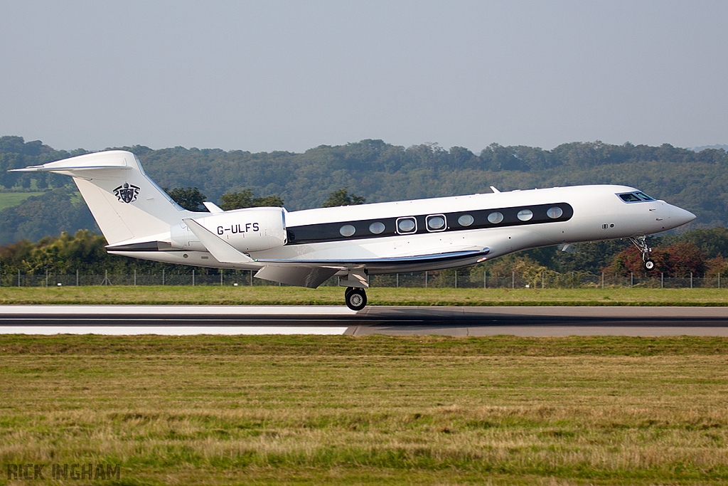 Gulfstream G650 - G-ULFS - Dyson