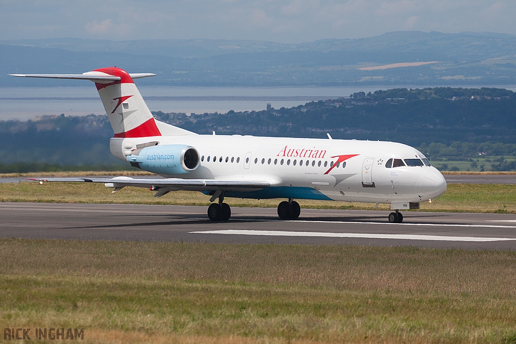 Fokker 70 - OE-LFH - Austrian Airlines