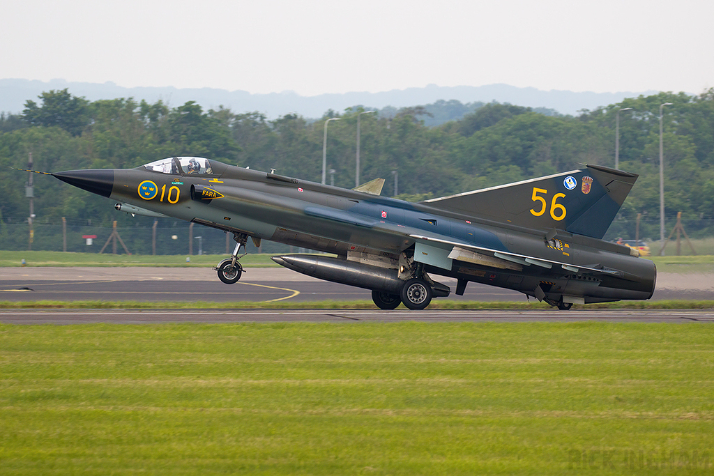 Saab J35J Draken - 35556 / SE-DXR - Swedish Air Force